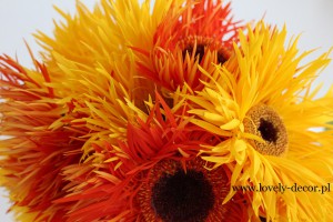 bukiet ślubny z gerbera (1) 
