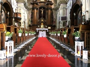 kapucyni krosno dekoracja kościoła